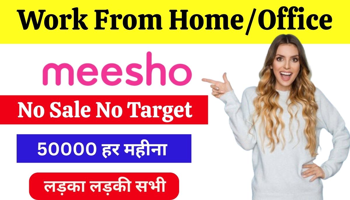 Meesho Work From Home 2026 